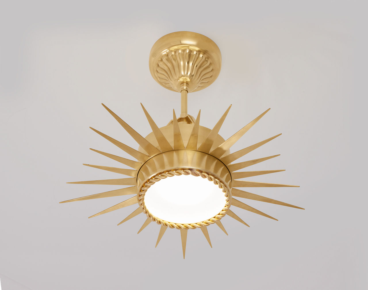 Soleil Small Semi-Flush - SK5200 | Visual Comfort